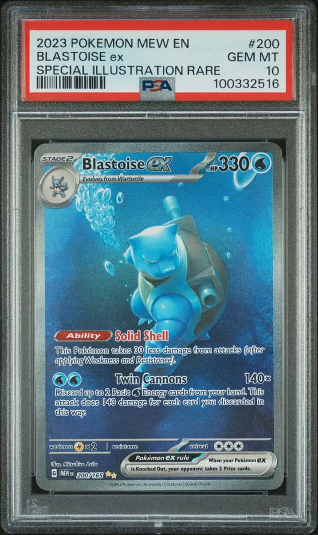 BLASTOISE ex