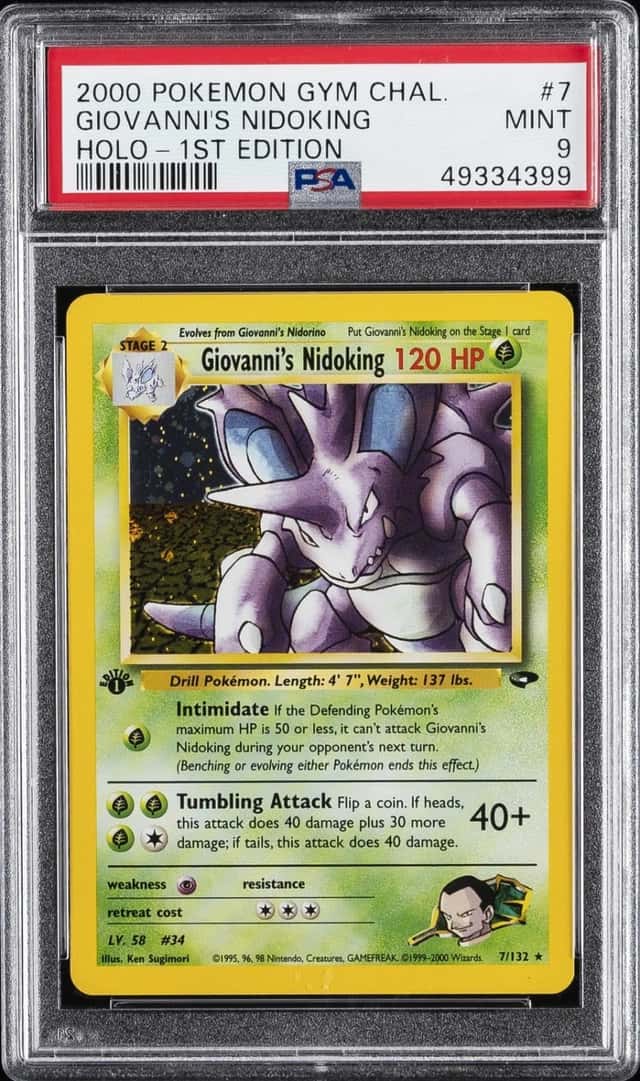 Giovanni's Nidoking