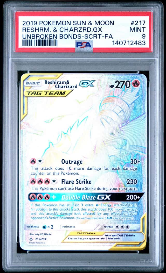 Reshiram & Charizard GX