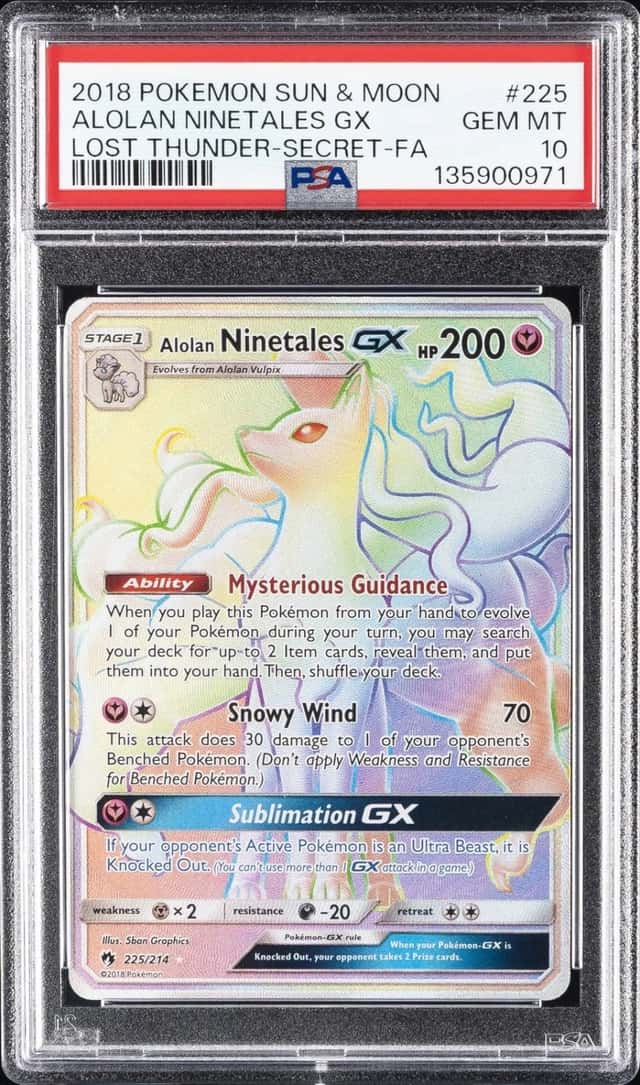Alolan Ninetales GX