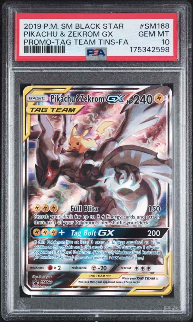 Pikachu & Zekrom GX