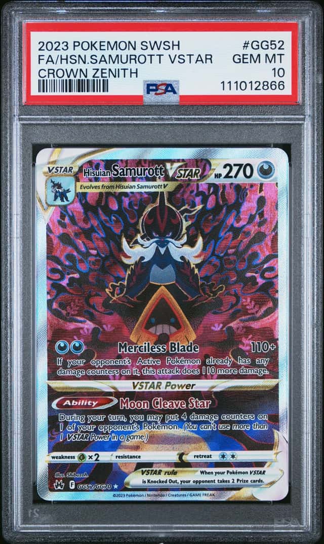 Hisuian Samurott VSTAR