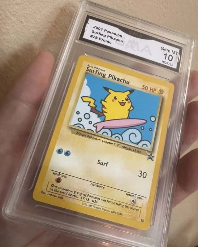 Surfing Pikachu