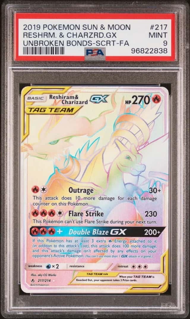 Reshiram & Charizard GX
