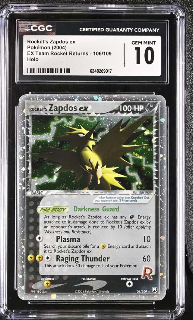Rocket's Zapdos EX