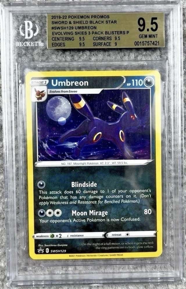 Umbreon/(Evolving Skies Three Pack Blisters) P