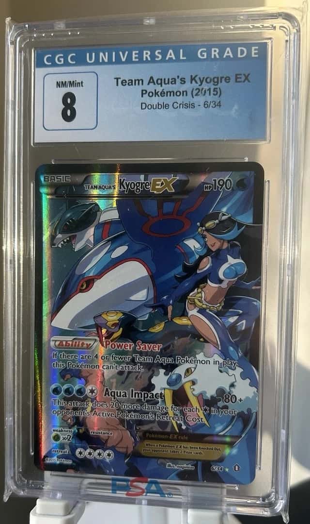 Team Aqua's Kyogre EX