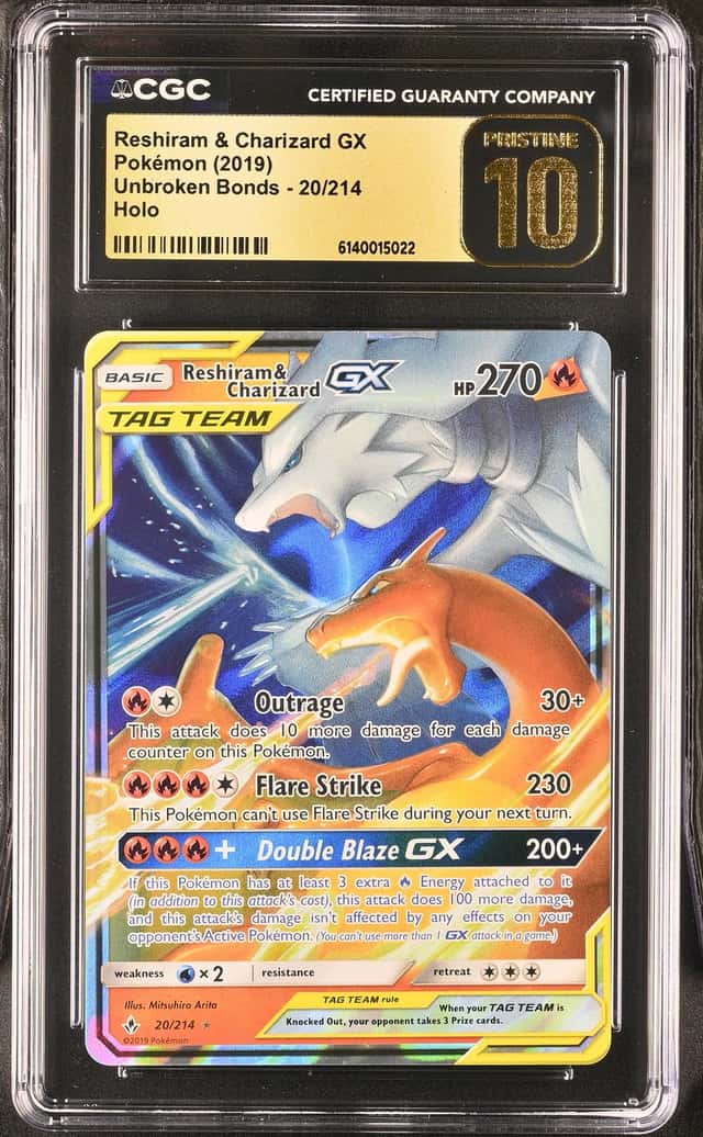 Reshiram & Charizard GX