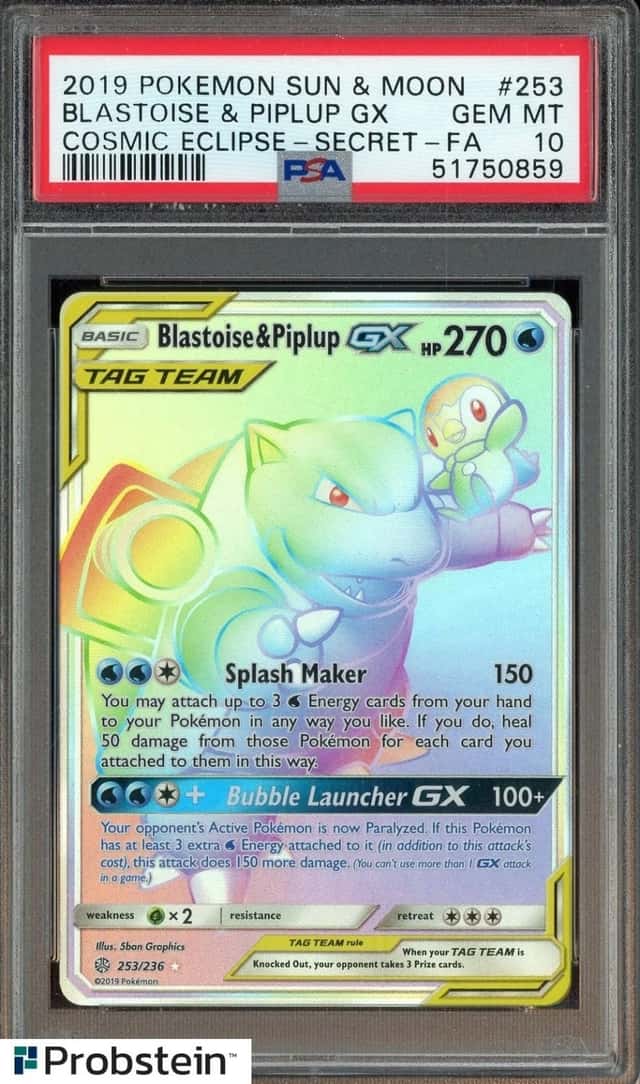 Blastoise & Piplup GX