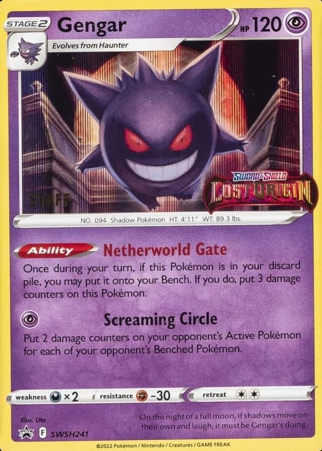 Holo · Prerelease · Staff