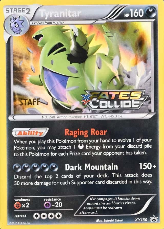 Holo · Prerelease · Collide Fates Staff