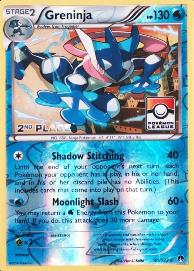 Reverse Holo · 2Nd League Place