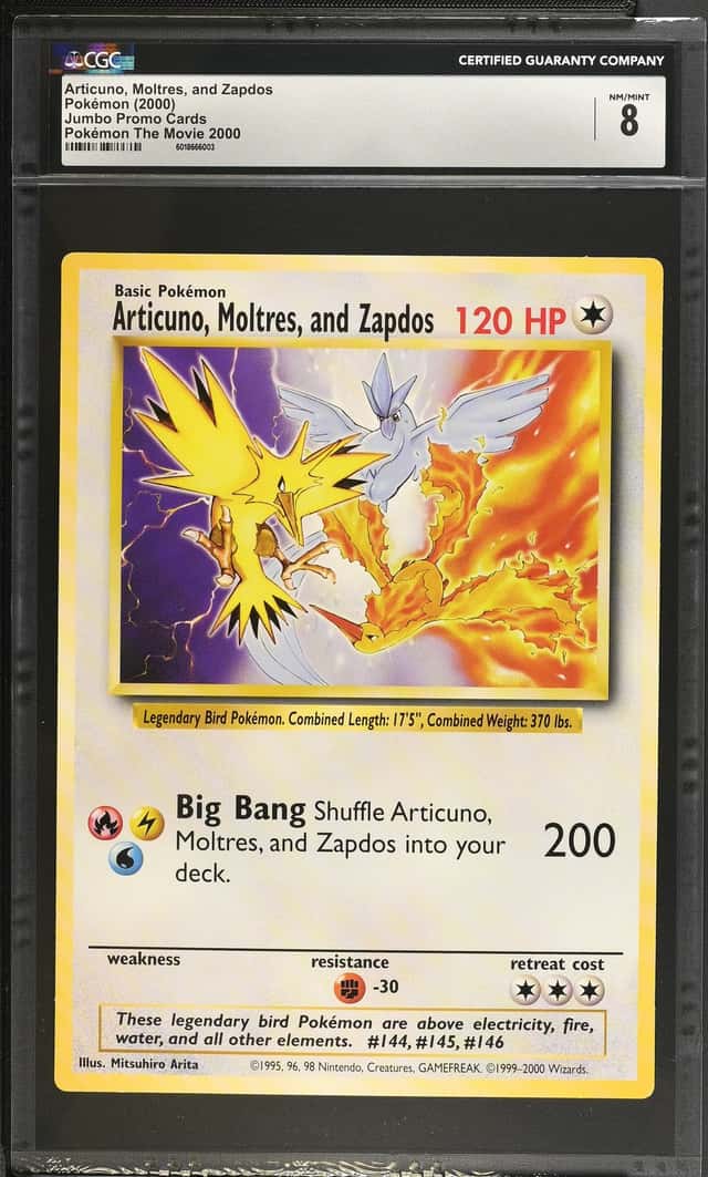 Articuno, Moltres, and Zapdos