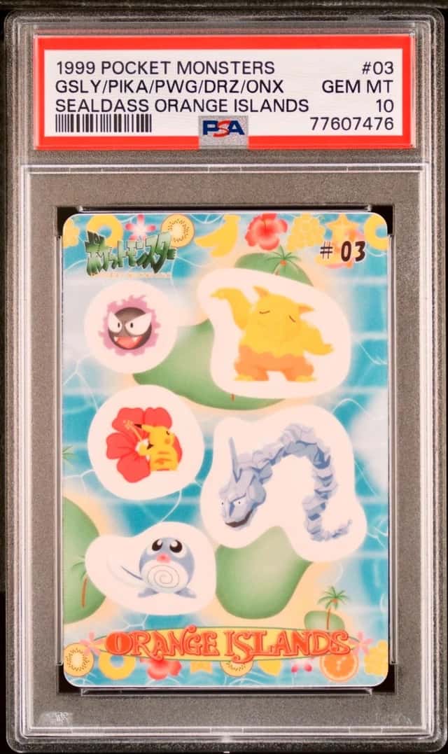 Drowzee, Gastly, Onix, Poliwag