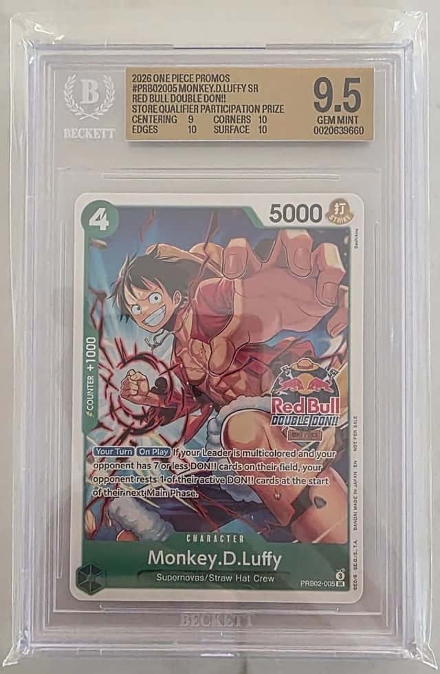 Monkey.D.Luffy SR/(Red Bull Double DON!! Store Qualifier Participation Prize)