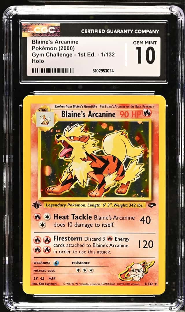 Blaine's Arcanine
