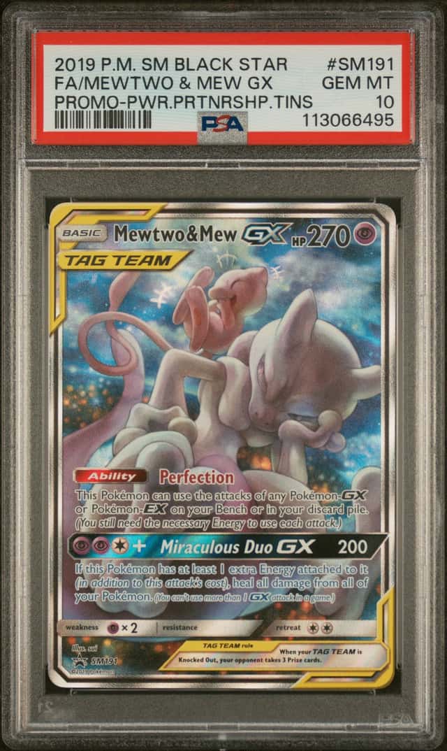 Mewtwo & Mew GX