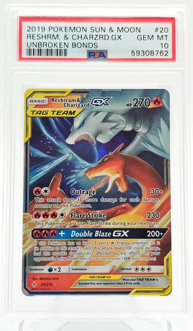 Reshiram & Charizard GX