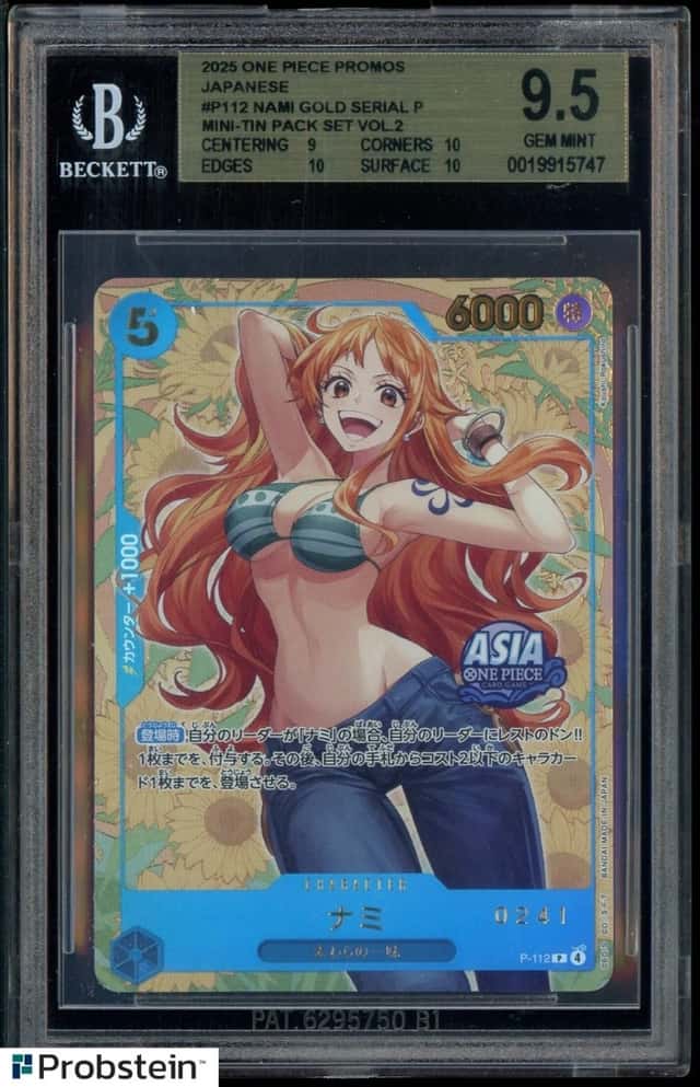 Nami GOLD SERIAL P/(Mini-tin Pack Set Vol.2)