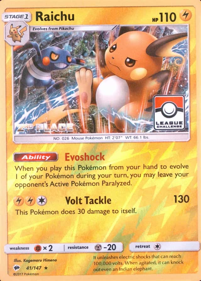 Reverse Holo · 2Nd League Place