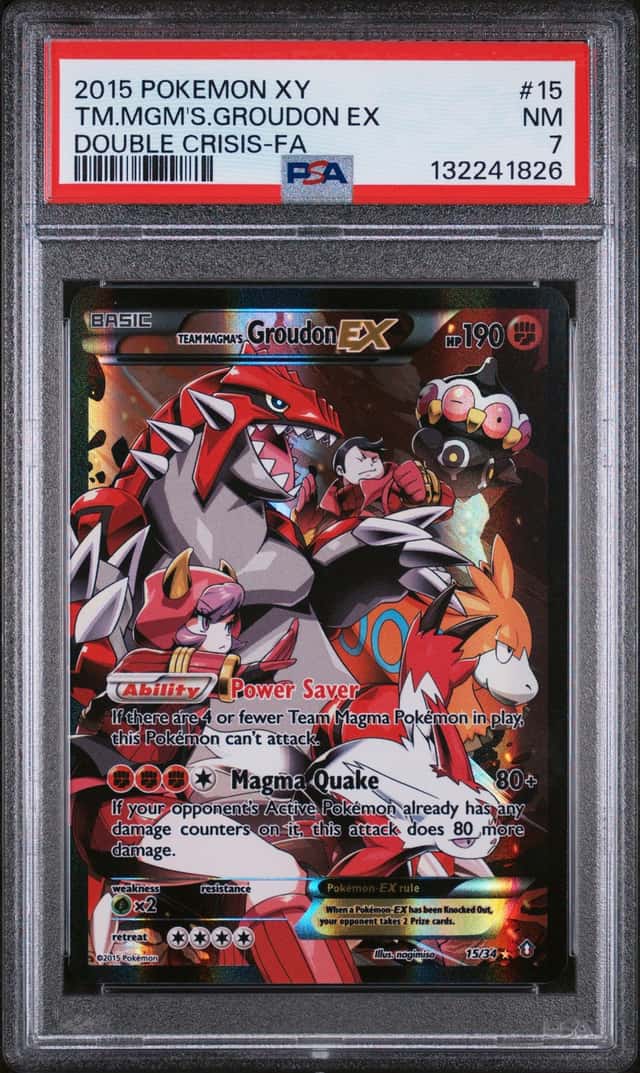Team Magma's Groudon EX