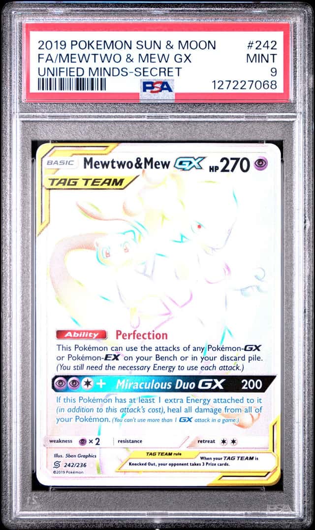 Mewtwo & Mew GX