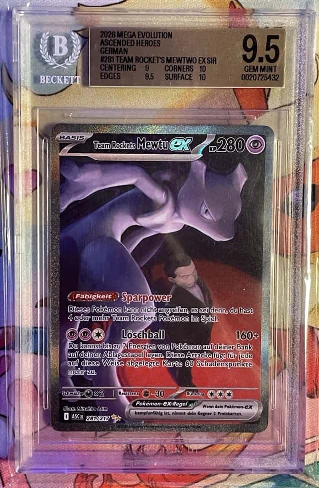 ROCKET'S MEWTWO ex