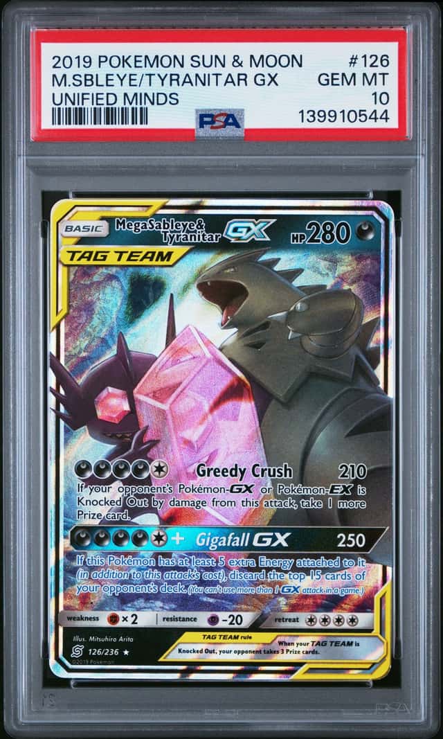 Mega Sableye & Tyranitar GX