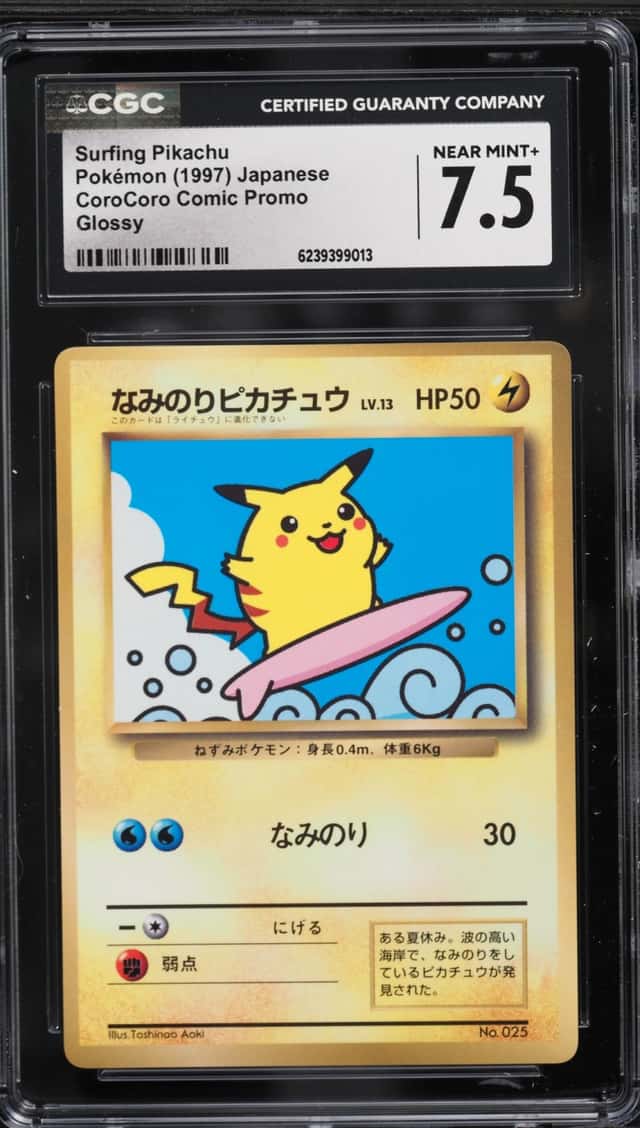 Surfing Pikachu