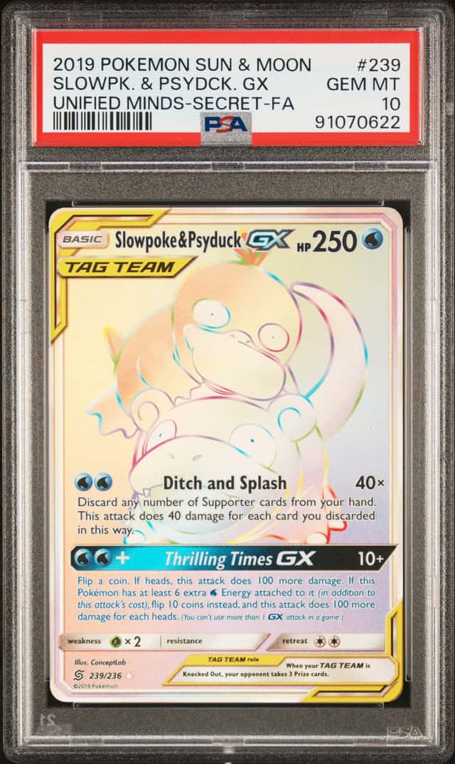 Slowpoke & Psyduck GX
