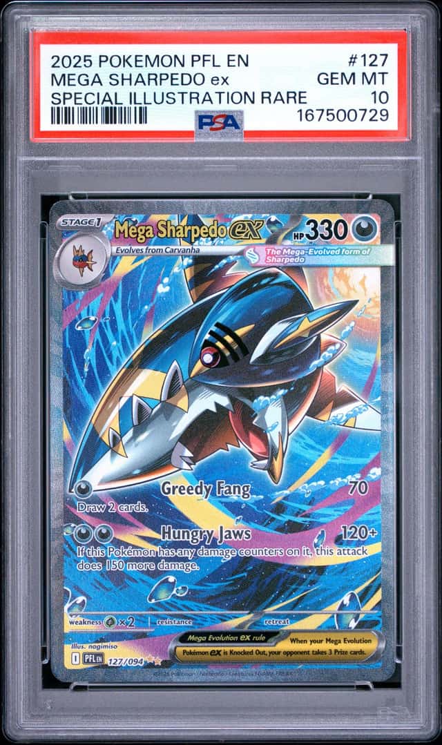 MEGA SHARPEDO ex