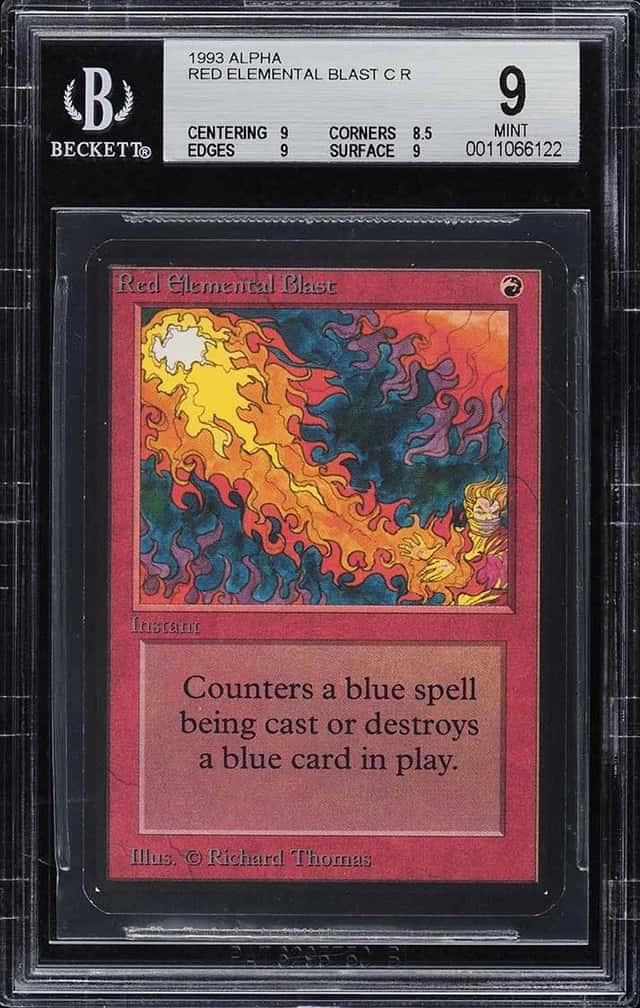 Red Elemental Blast