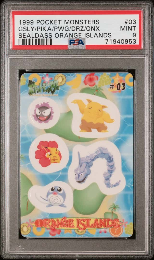 Drowzee, Gastly, Onix, Poliwag