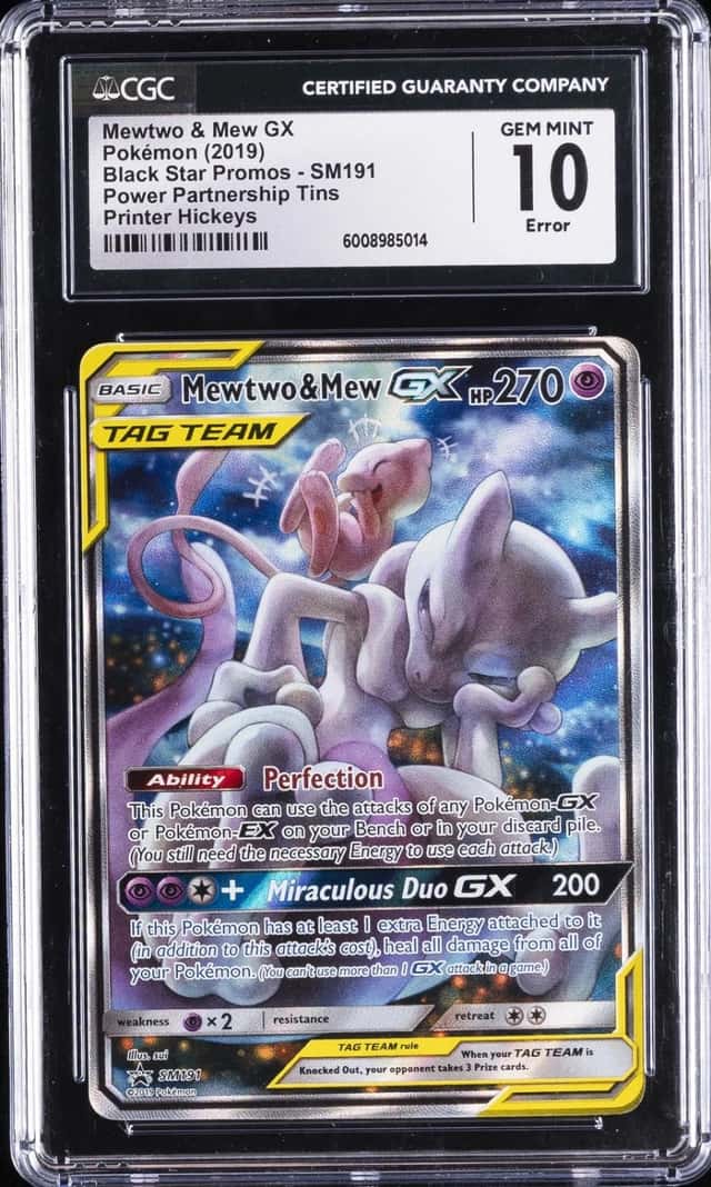 Mewtwo & Mew GX