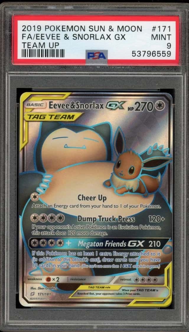 Eevee & Snorlax GX
