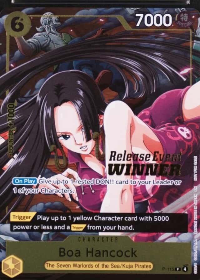 Release Event, Winner