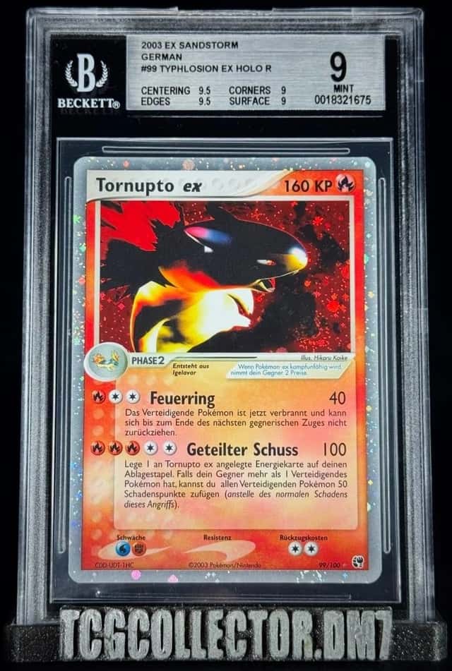 Typhlosion EX HOLO R