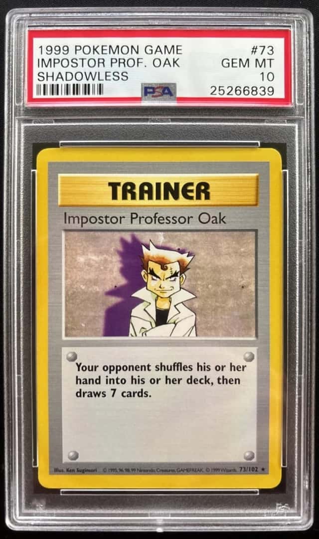 Impostor Professor Oak