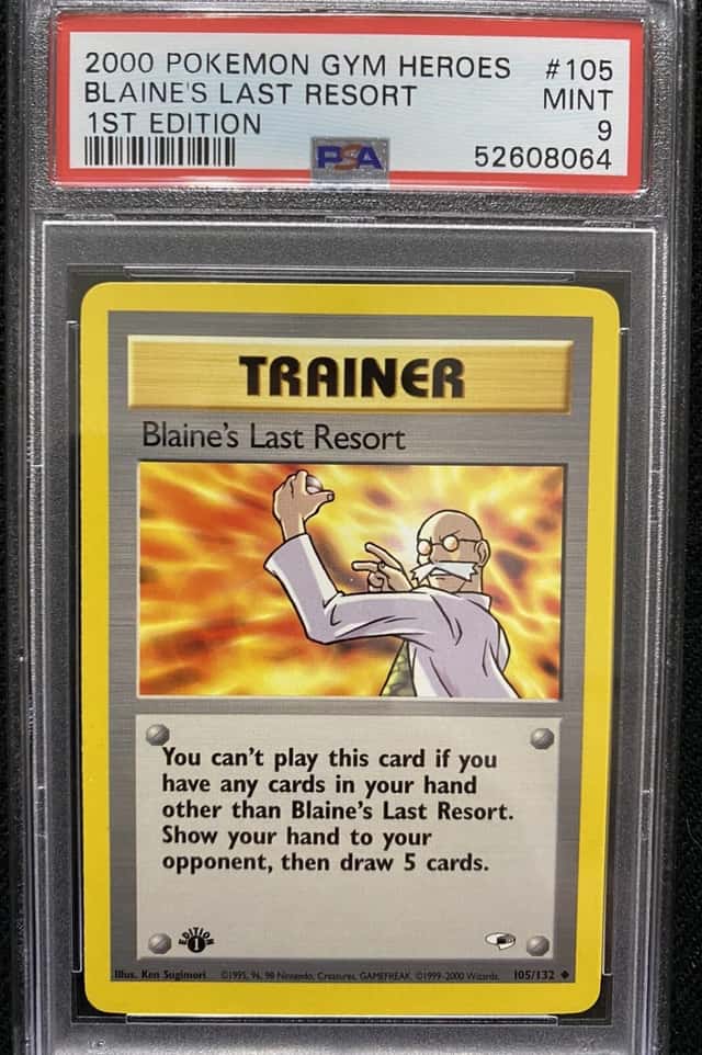 Blaine's Last Resort