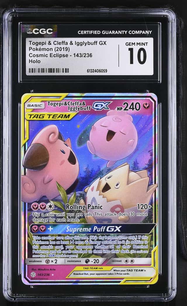 Togepi & Cleffa & Igglybuff GX