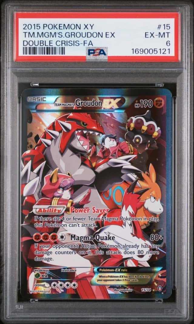 Team Magma's Groudon EX
