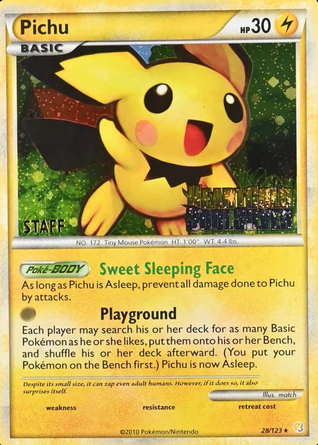 Holo · Prerelease · Staff