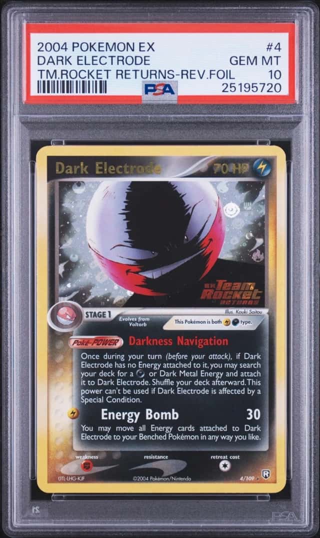 Dark Electrode
