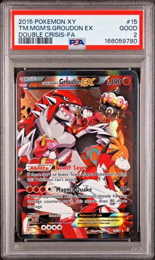 Team Magma's Groudon EX