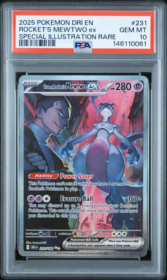 ROCKET'S MEWTWO ex