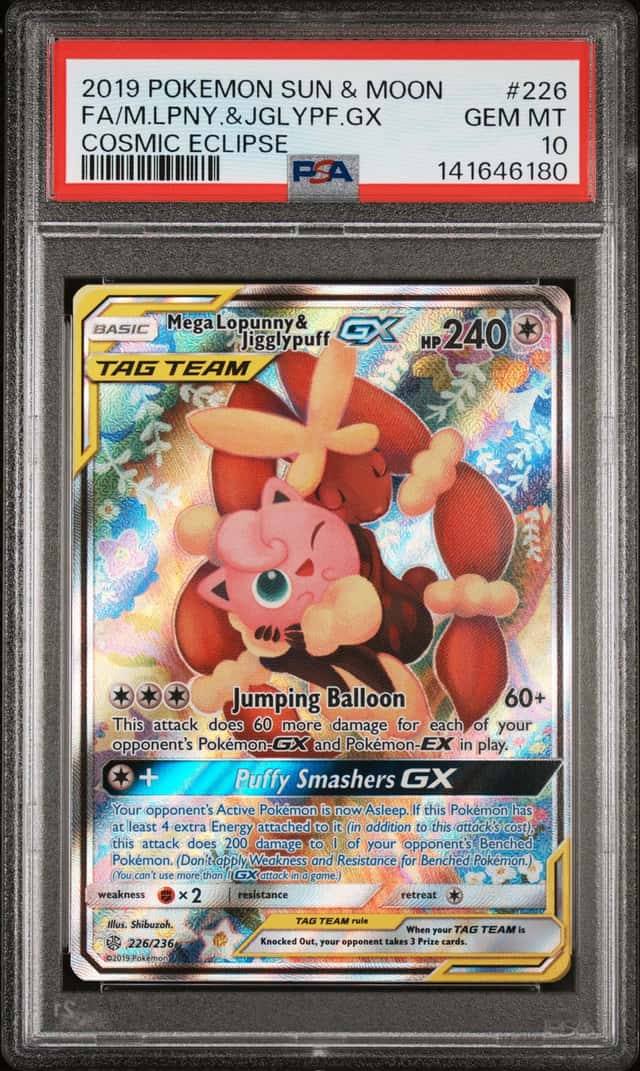 Mega Lopunny & Jigglypuff GX