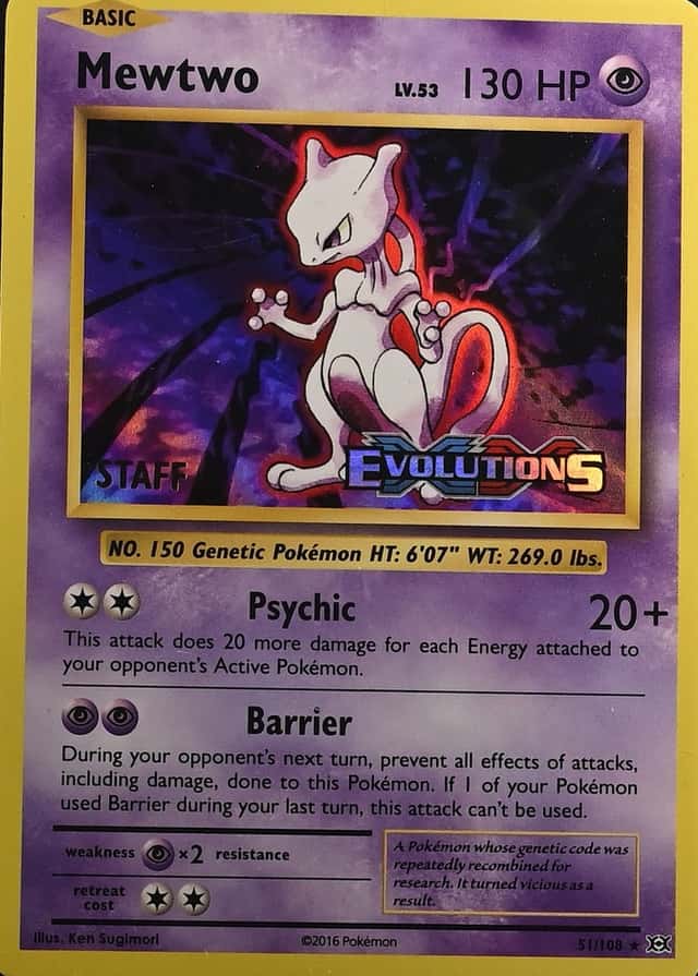 Non-Holo · Prerelease · Staff