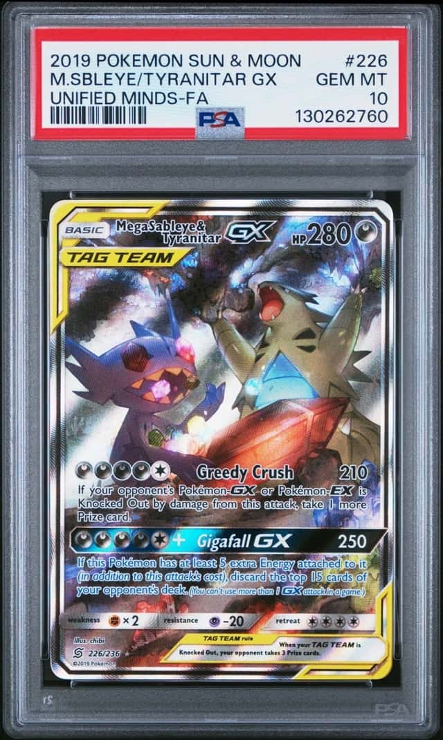 Mega Sableye & Tyranitar GX