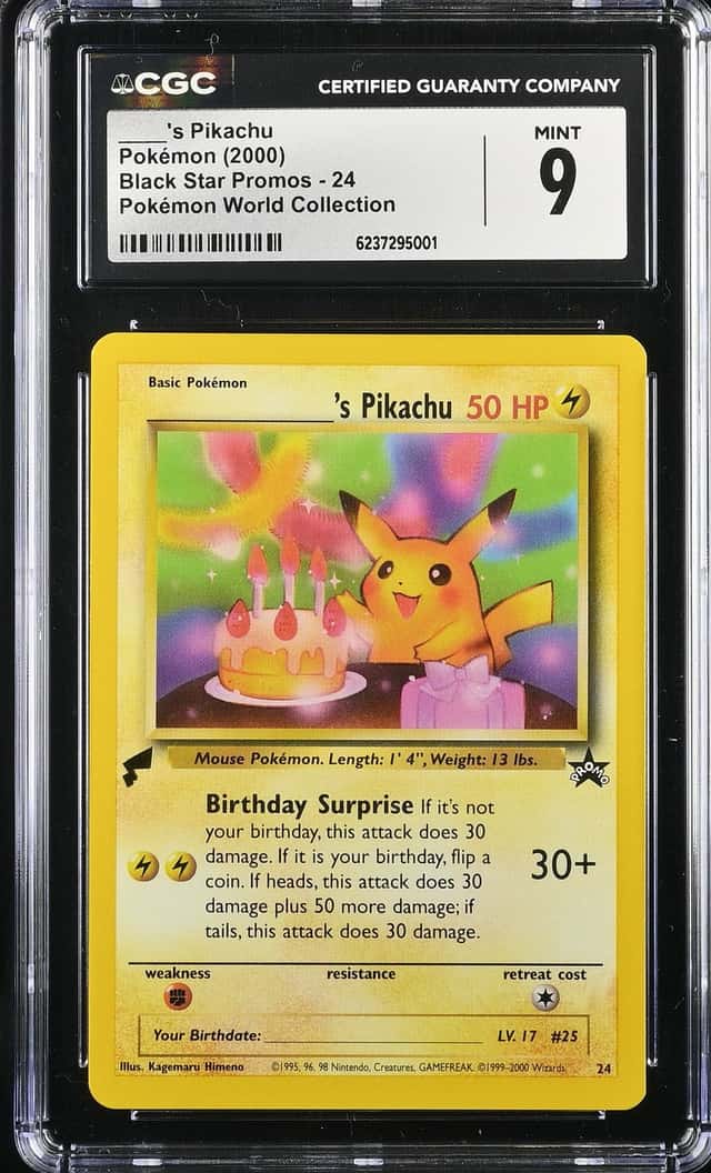 Birthday Pikachu