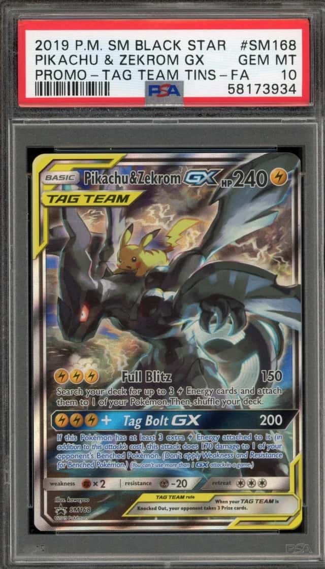 Pikachu & Zekrom GX